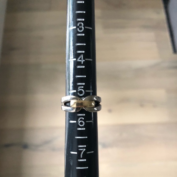 White & yellow gold James Avery ring - Picture 1 of 4